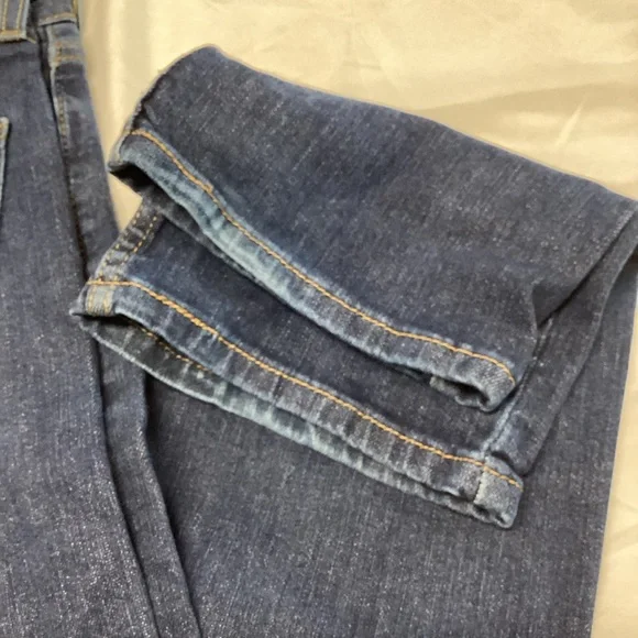 Levi's 513 Men's DarkWash Stretch Straight Jeans 33x34 - Picture 3 of 9